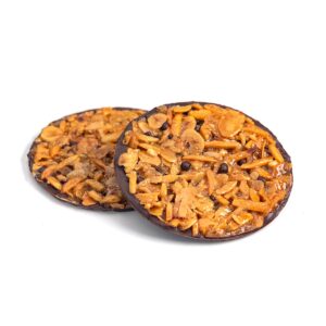 Zauner Florentines, almond-honey biscuits with dark chocolate