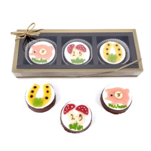 Zauner tart lucky charm "2025" 3 pieces