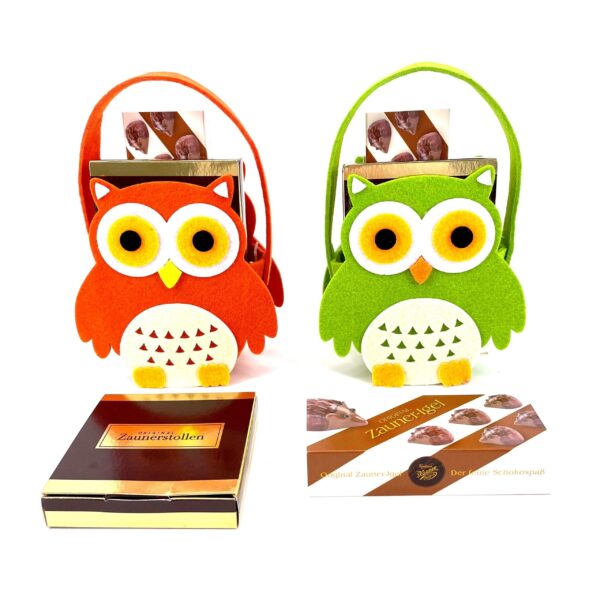 Zauner felt bag owl