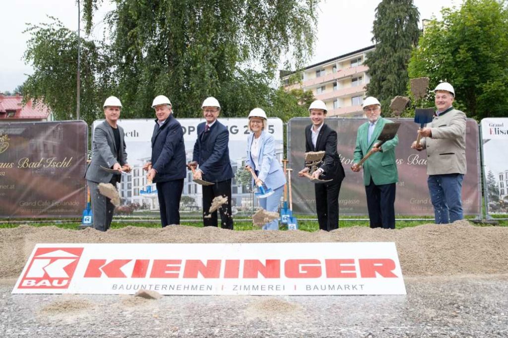 Groundbreaking ceremony for the Grand Elisabeth Bad Ischl.