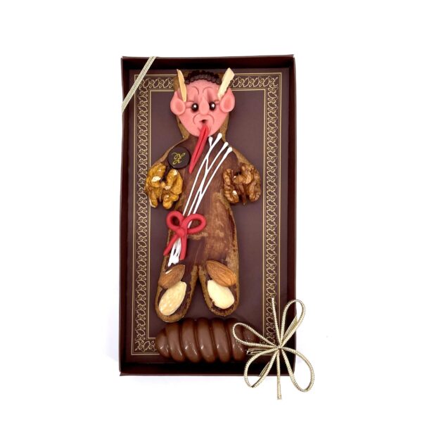 Zauner gingerbread Krampus, hand garnished, 20 cm - Image 2