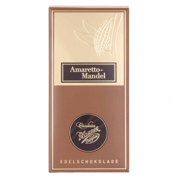 Zauner chocolate, amaretto almond