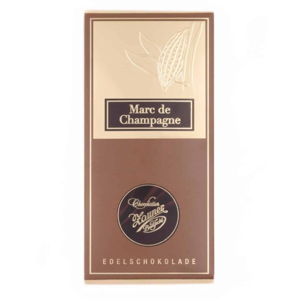 Zauner chocolate, Marc de Champagne