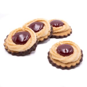 Railwayman's shortcrust pastry with macaroon mixture