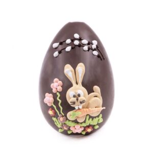 dark chocolate egg