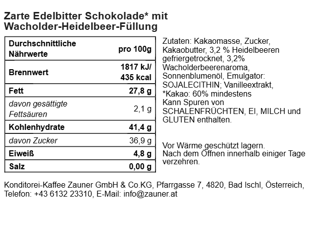Wacholder Heidelbeere