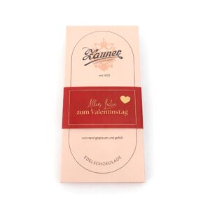 Valentinstags-Schokolade (wei&szlig;e Schokolade)