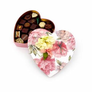 Muttertag "Blumengru&szlig; in Herzform"