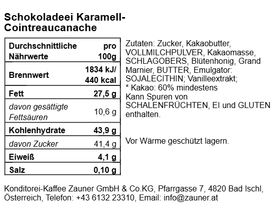 Karamell-Cointreaucanache