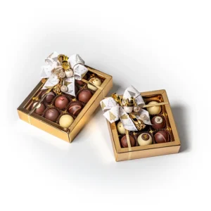 Christmas bonbonniere "Truffle gold"